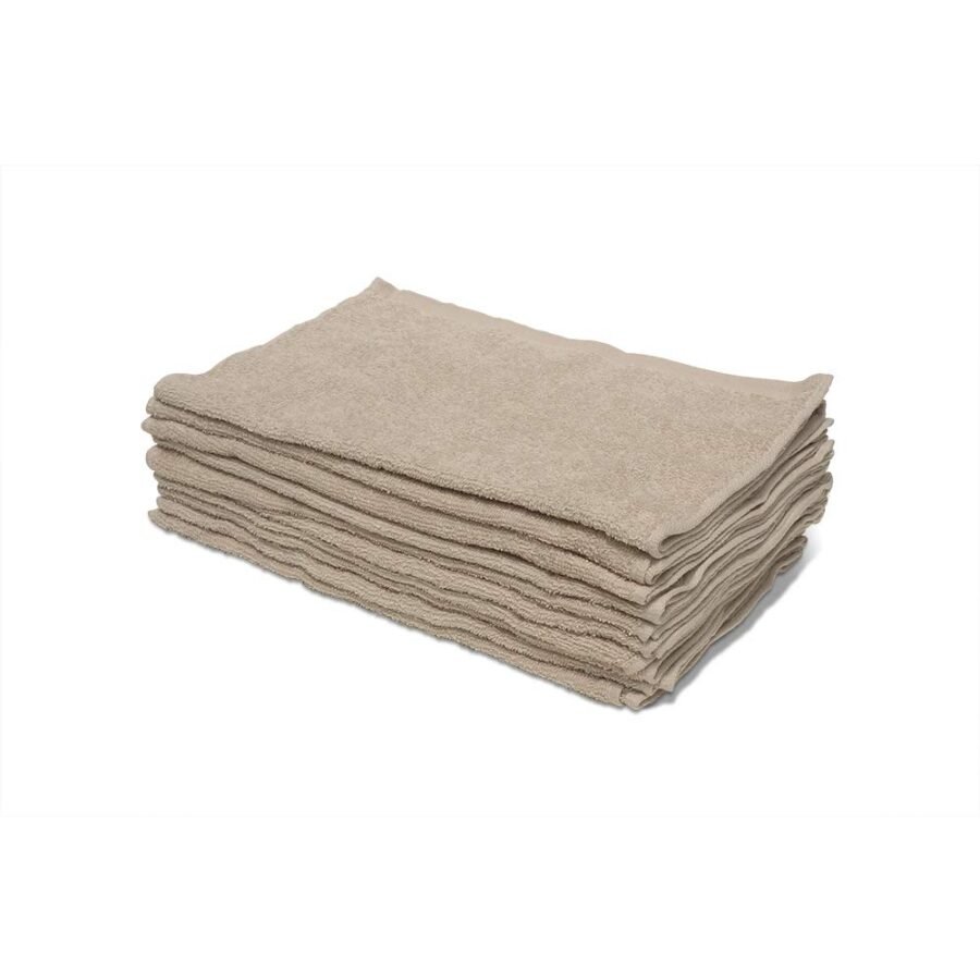 Face Towel Beige Super Soft Set of 5 - Image 2