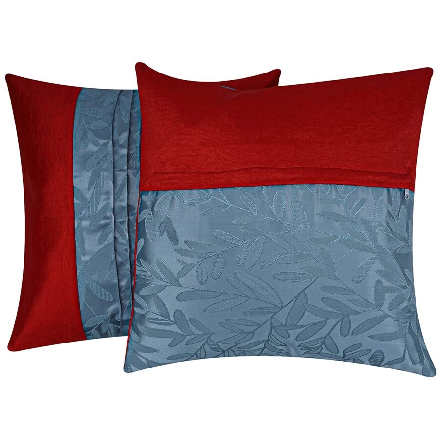 Absract Pintuck Design Cushion Cover Set of 5 - Image 2