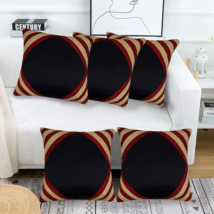Ethnic Haveli Design Cushion Cover Set of 5 - Image 2