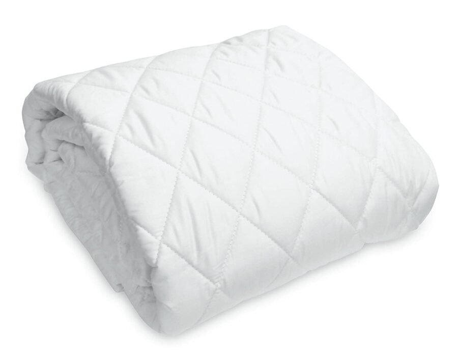 Quilted & Dustproof Mattress Protector King Size White (72" X 78") - Image 4