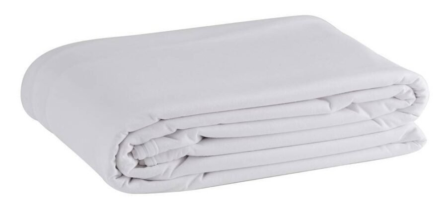 Plain 300 T.C Single Bed Duvet Cover (white) - Image 4