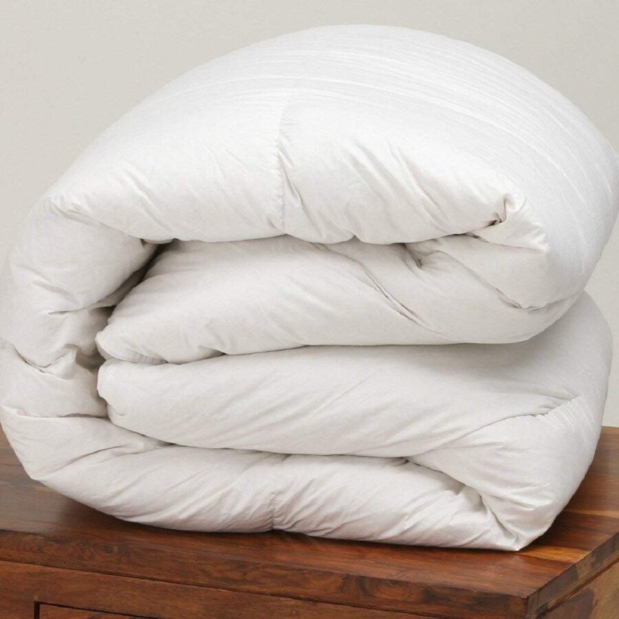 Microfiber Mattress Padding/Topper (White, 72" X 78" / 6 X 6.5 Feet) - Image 5