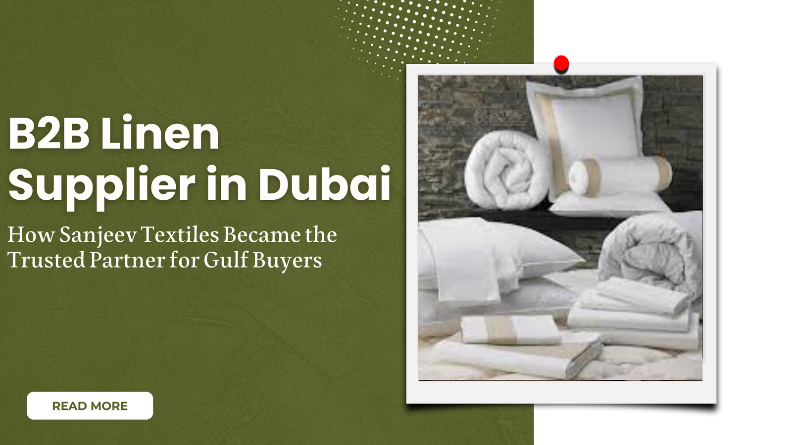 B2B Linen Supplier in Dubai