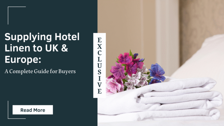 Hotel Linen Exporter to UK