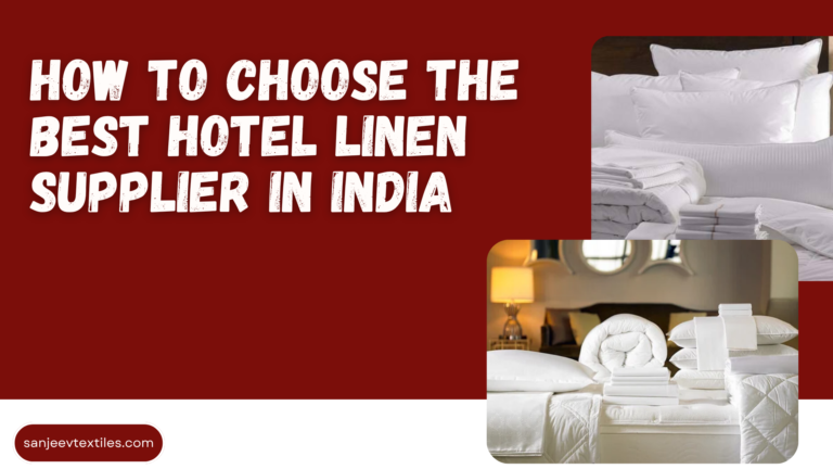 Hotel linen supplier in India
