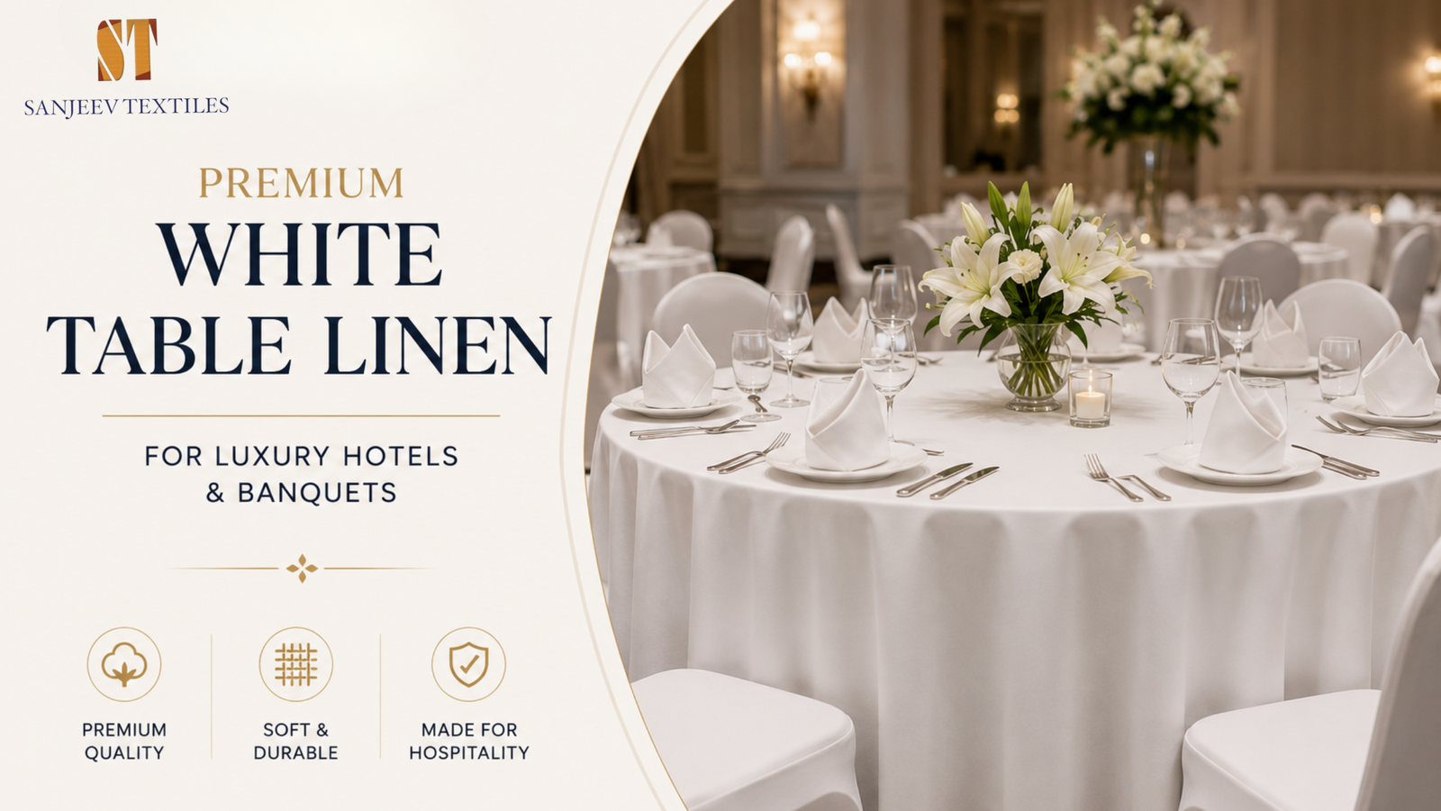 White Table Linen