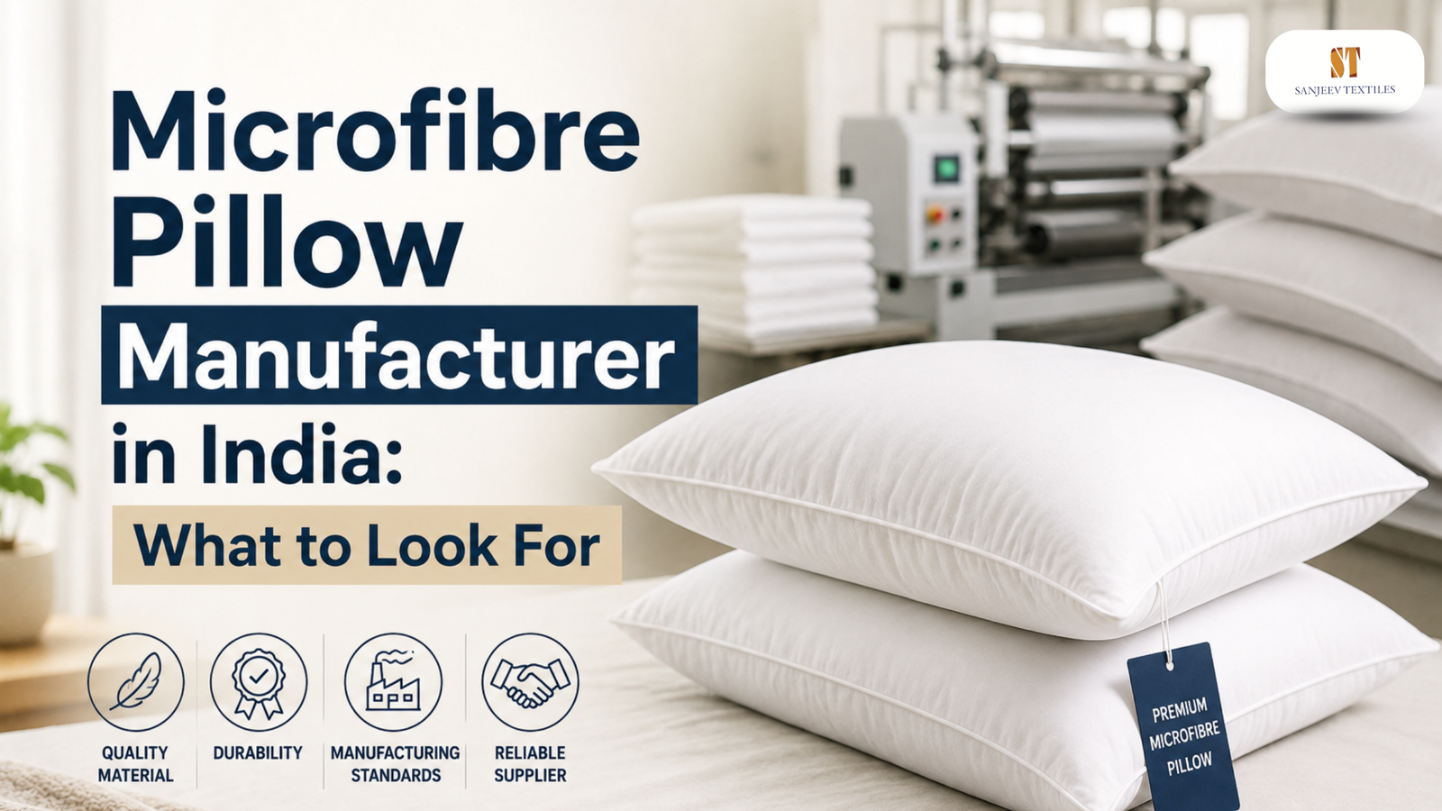 Microfibre Pillow