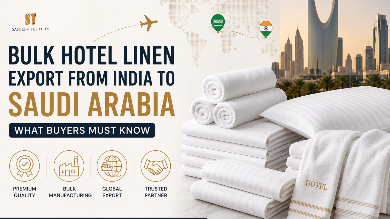 Bulk Hotel Linen Export
