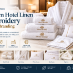 Custom Hotel Linen Embroidery