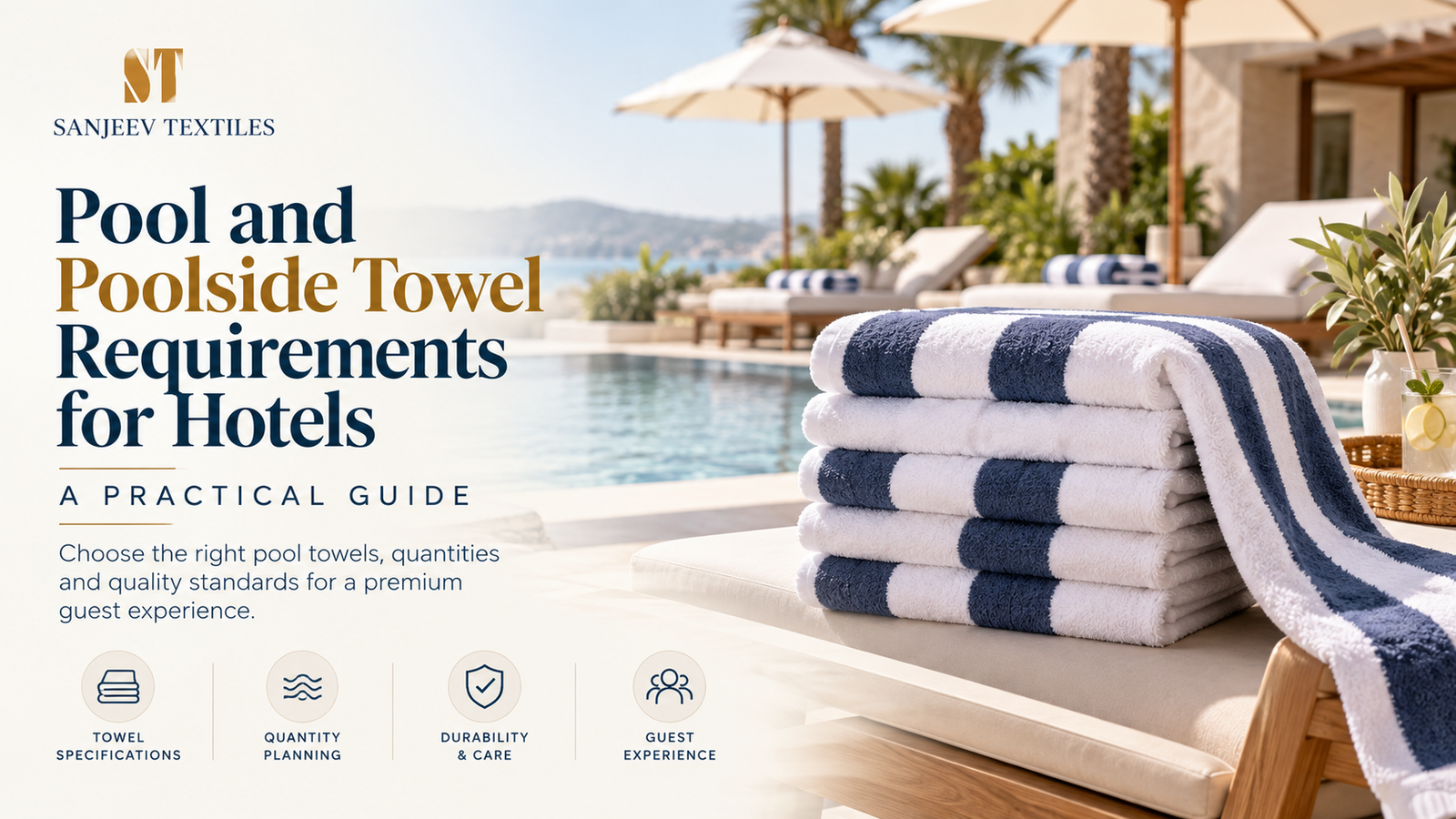 Pool and Poolside Towel